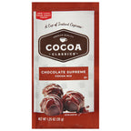 Cocoa Classics Chocolate Supreme Cocoa Packets, 1.25 oz (Case of 12)