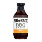 Rib Rack Sweet Honey BBQ Sauce, 19 oz (Case of 6)