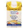 Kitchen Basics No Salt Added Chicken Stock, 8.25 fl oz (Case of 12)