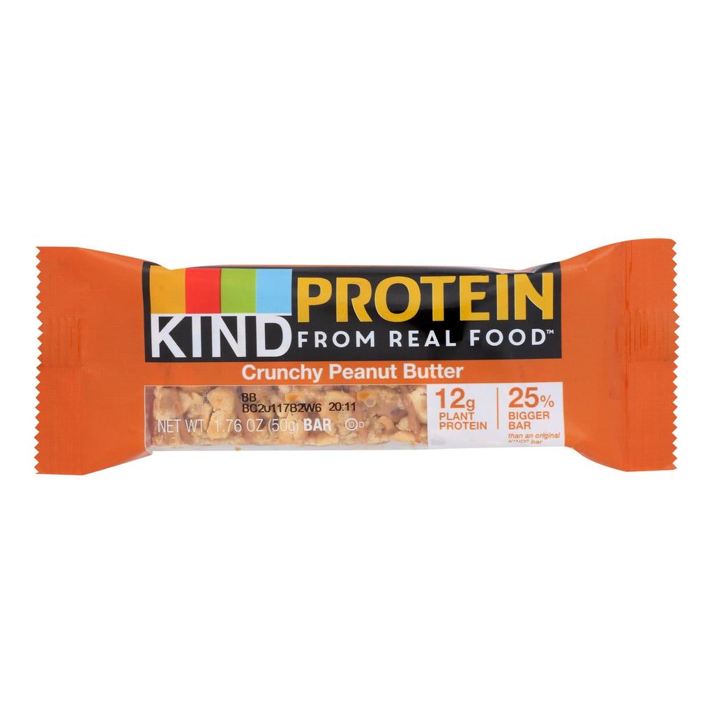 KIND Crunchy Peanut Butter Bar, 1.76 oz (Case of 12)