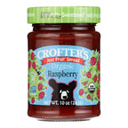 Crofter's Organic Just Fruit Spread, Raspberry, 10 oz (Case of 6)