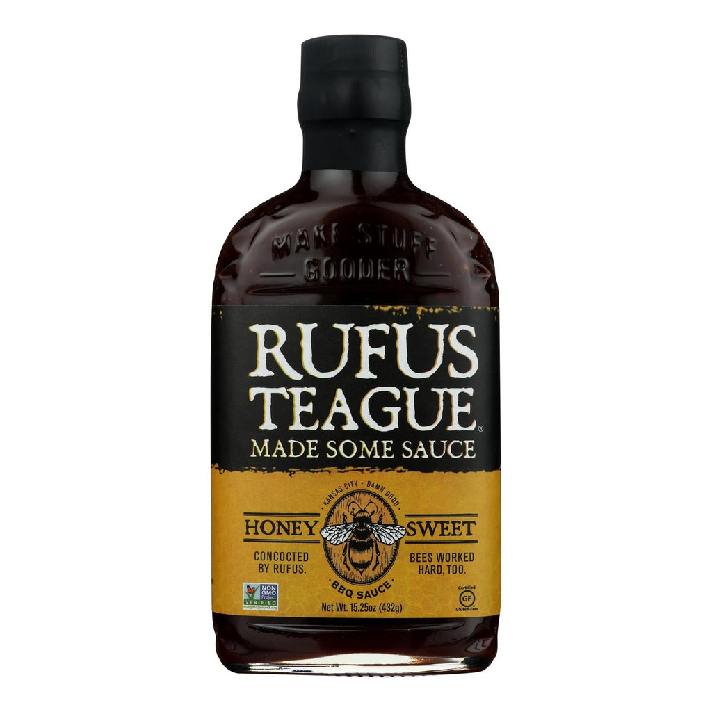 Rufus Teague Honey Sweet BBQ Sauce, 16 oz (Case of 6)