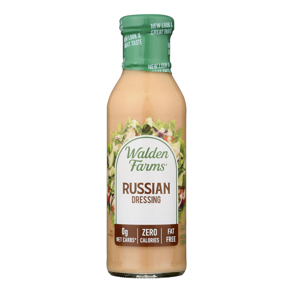 Walden Farms Calorie Free Russian Dressing, 12 fl oz (Case of 6)