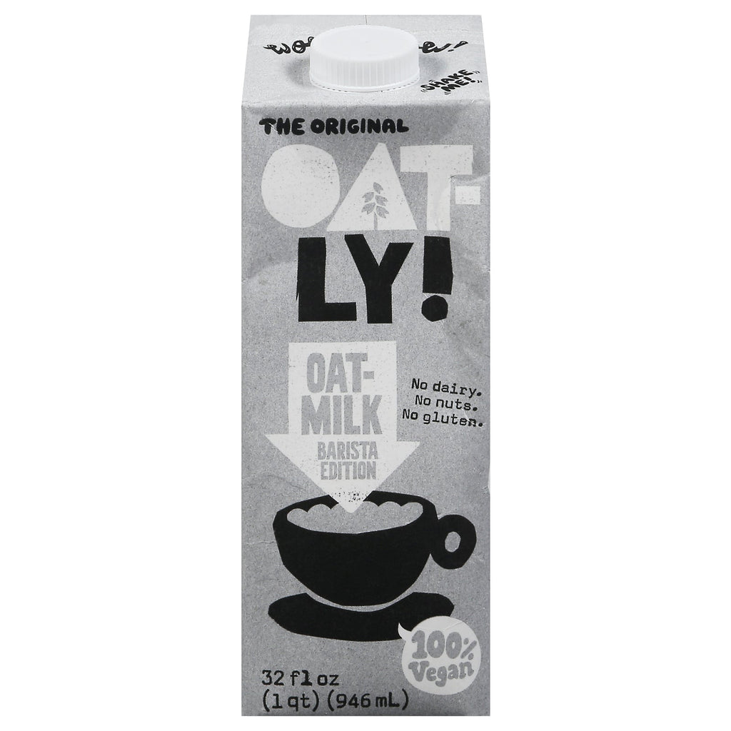 Oatly Barista Edition Oatmilk, 32 fl oz (Case of 6)