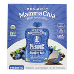 Mamma Chia Chia Squeeze, Blackberry Acai, 4 x 3.5 oz (Case of 6)