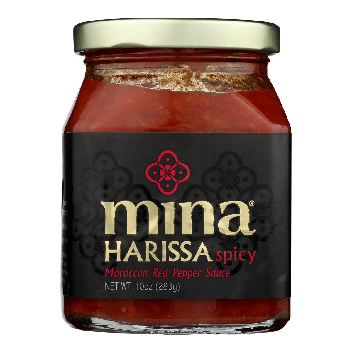 Mina Harissa Spicy Moroccan Red Pepper Sauce, 10 fl oz (Case of 12)