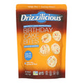 Drizzilicious Birthday Cake Mini Rice Crisps, 4 oz (Case of 12)