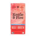 Kettle & Fire Low Sodium Beef Broth, 32 oz (Case of 8)