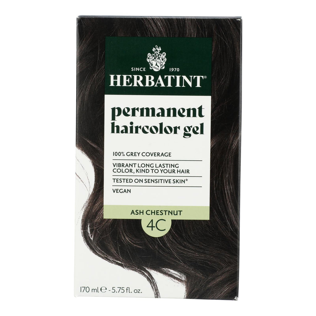 Herbatint 4C Ash Chestnut Hair Color, 5.75 fl oz