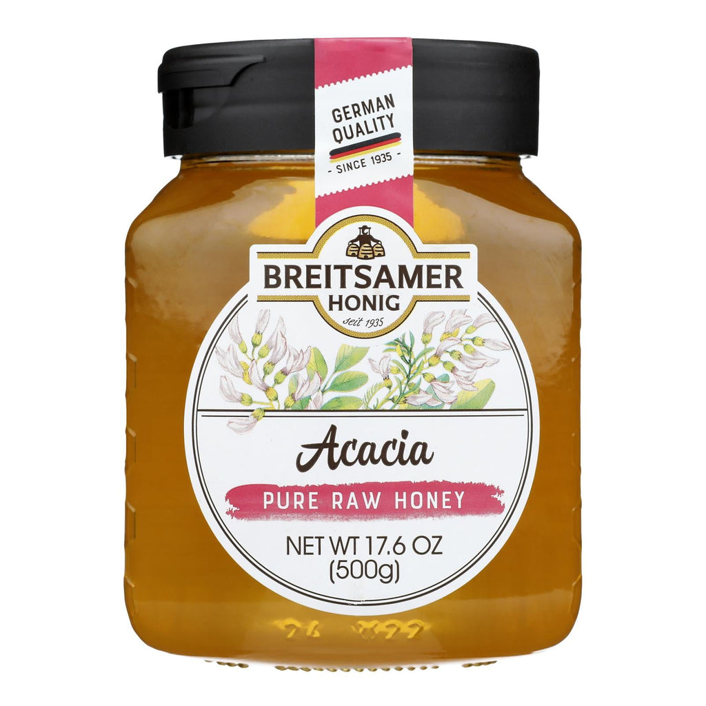 Breitsamer Acacia Honey, 17.6 oz (Case of 6)