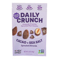 Daily Crunch Cacao Sea Salt Sprouted Almonds, 4 oz (Case of 6)