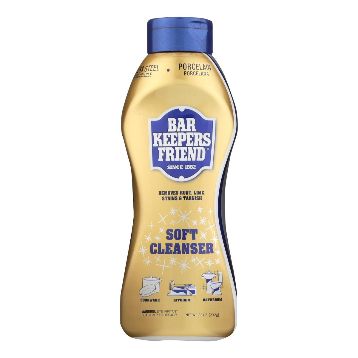 Bar Keepers Friend Liquid Cleanser, 26 fl oz (Case of 6)