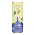 Juni Organic Lemon Sparkling Tea, 12 fl oz (Case of 12)