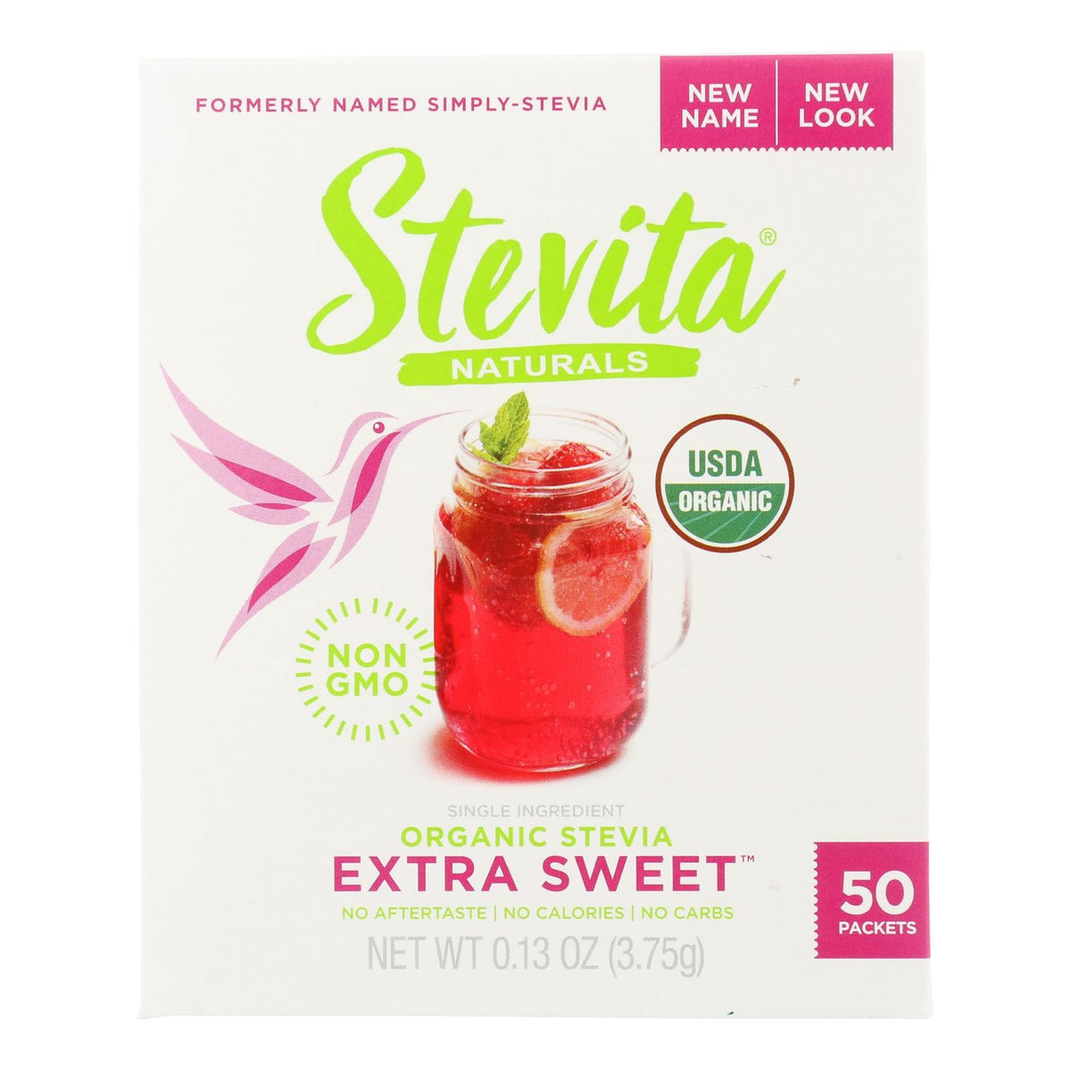 Stevita Organic Extra Sweet Stevia, 0.13 oz (Case of 6)