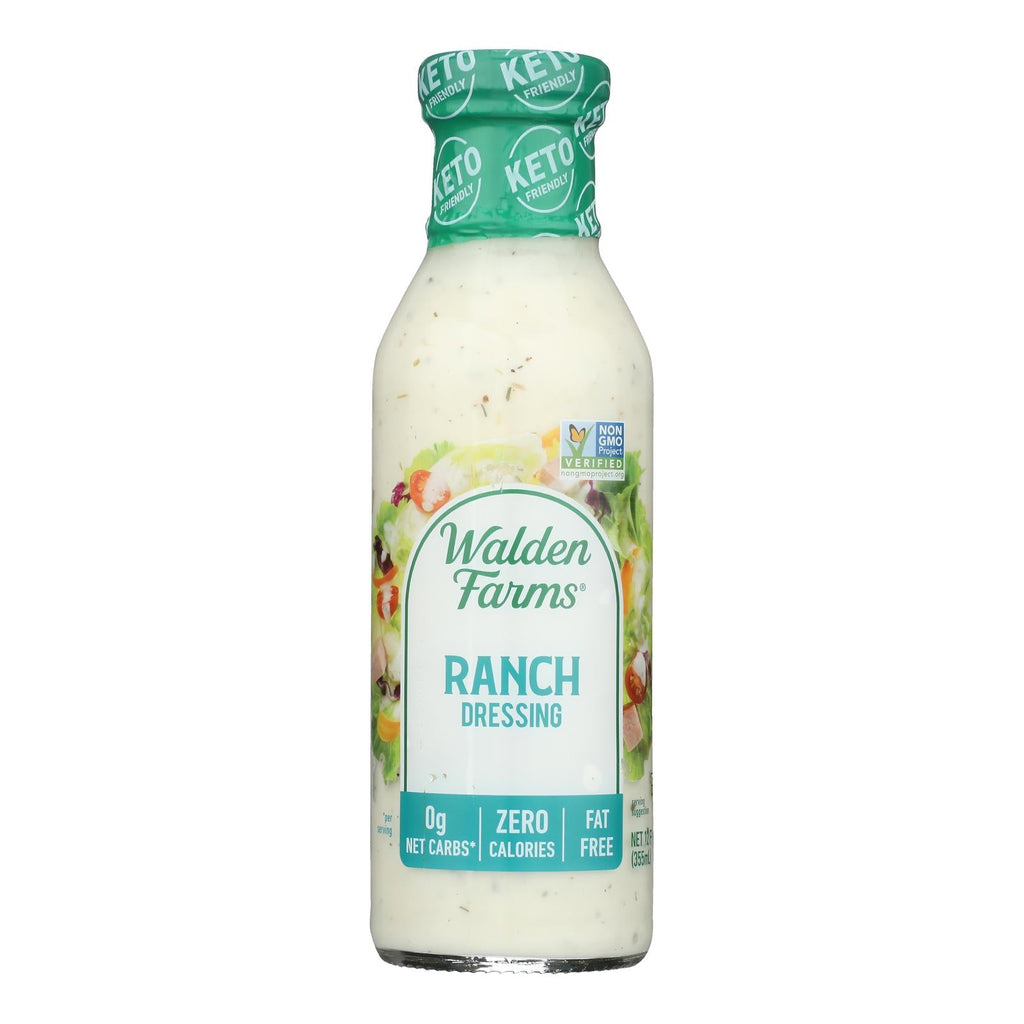Walden Farms Calorie Free Ranch Dressing, 12 fl oz (Case of 6)