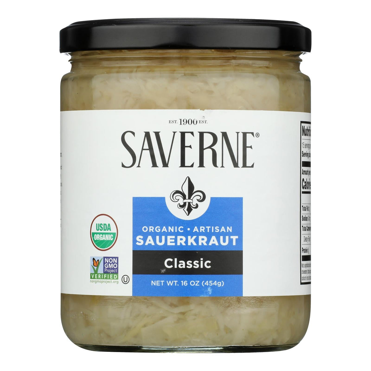 Saverne Organic Artisanal Kraut, 16 oz (Case of 6)