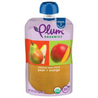 Plum Organics Organic Pear & Mango Baby Food, 4 oz (Case of 12)