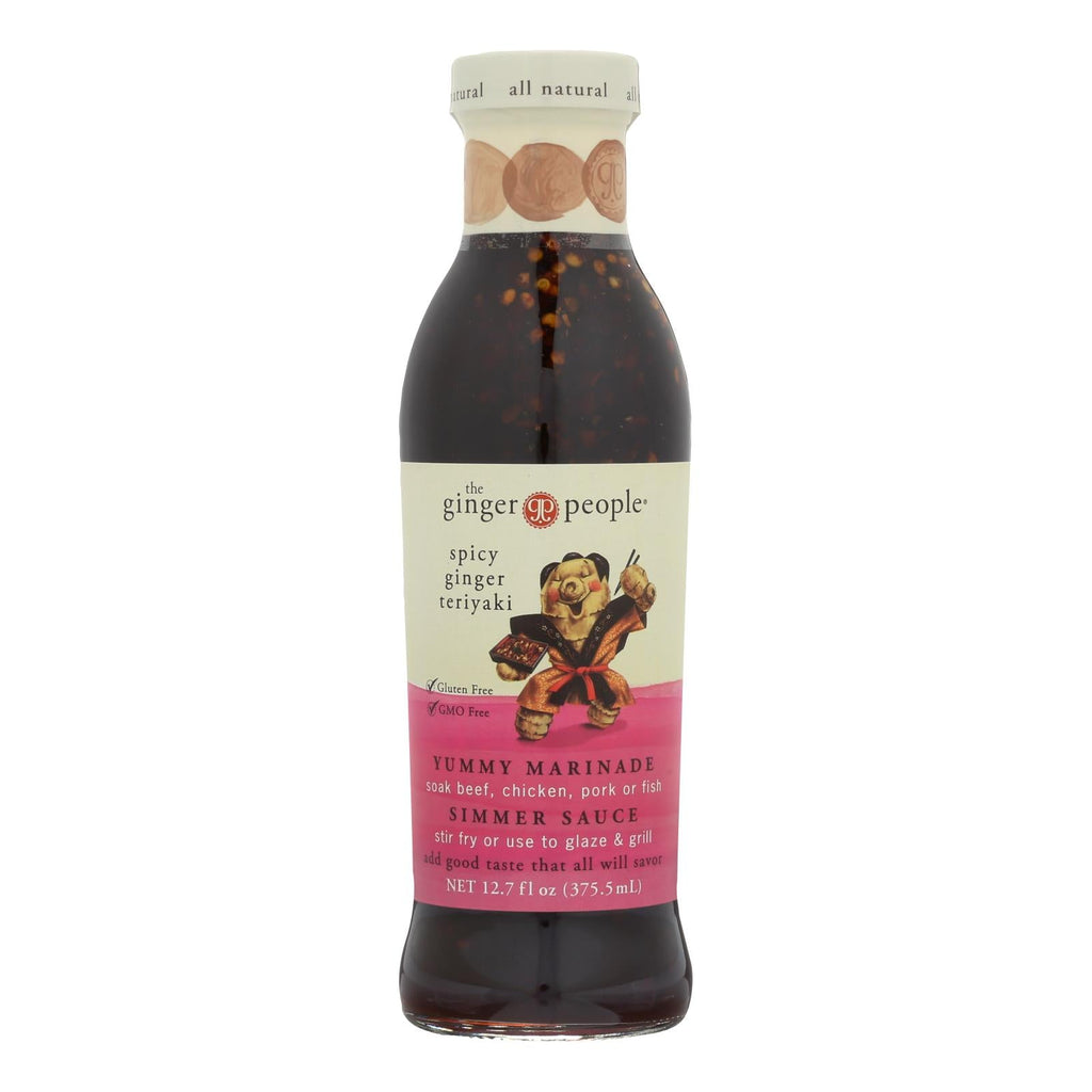 The Ginger People Spicy Ginger Teriyaki Sauce, 12.7 fl oz (Case of 12)