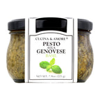 Cucina & Amore Alla Genovese Basil Pesto, 7.9 fl oz (Case of 6)