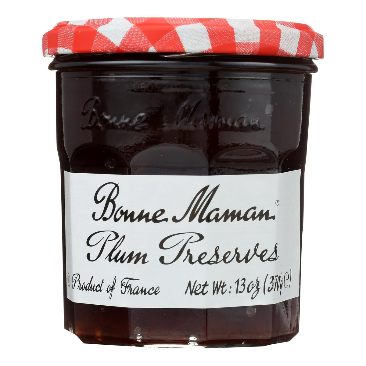 Bonne Maman Damson Plum Conserve, 13 oz (Case of 6)