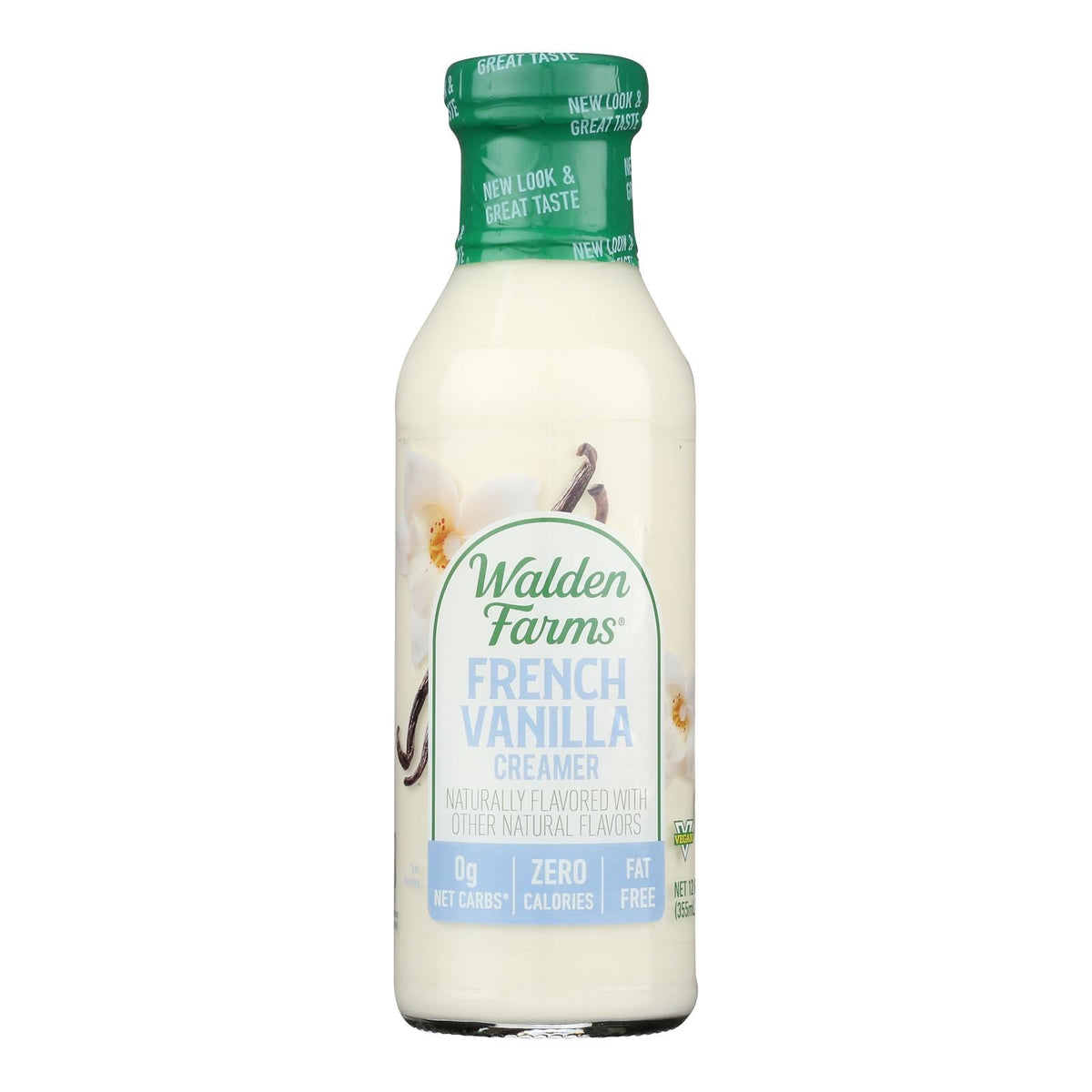 Walden Farms Sugar Free French Vanilla Coffee Creamer, 12 fl oz (Case of 6)
