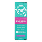Tom's of Maine Antiplaque & Tartar Control Whitening Fennel Toothpaste, 4.5 oz (Case of 6)