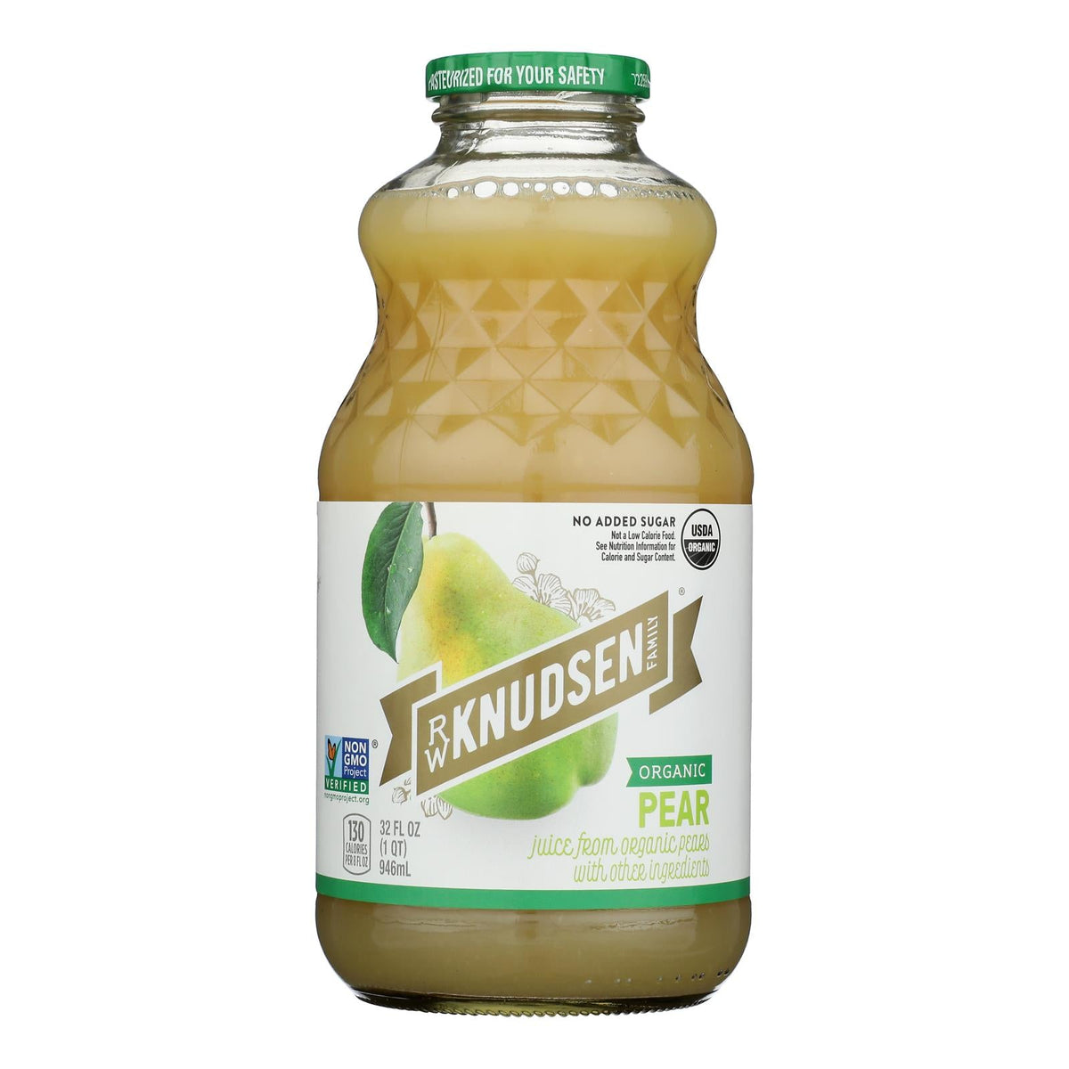 R.W. Knudsen Organic Pear Juice, 32 fl oz (Case of 6)