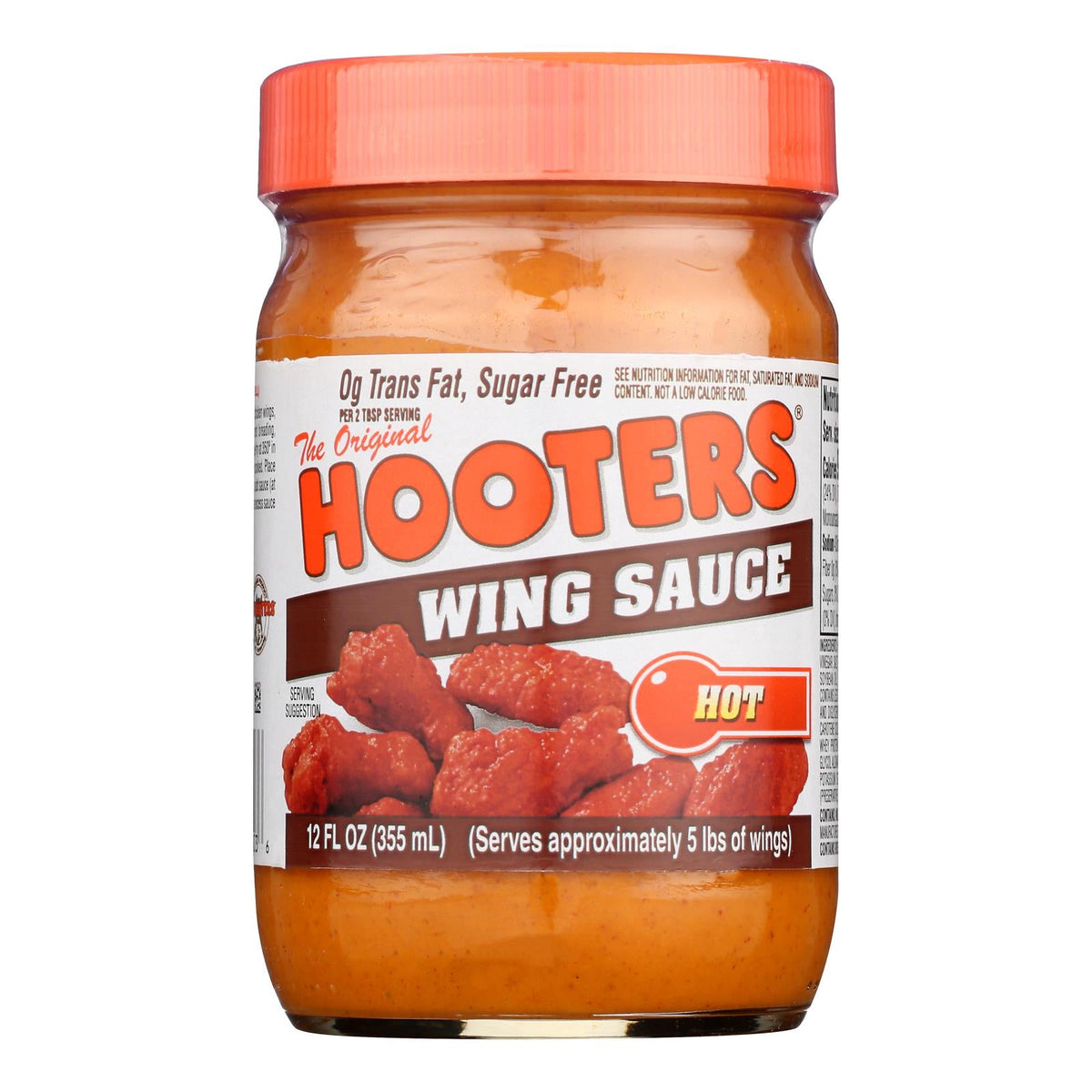 Hooters Hot Wing Sauce, 12 oz (Case of 6)