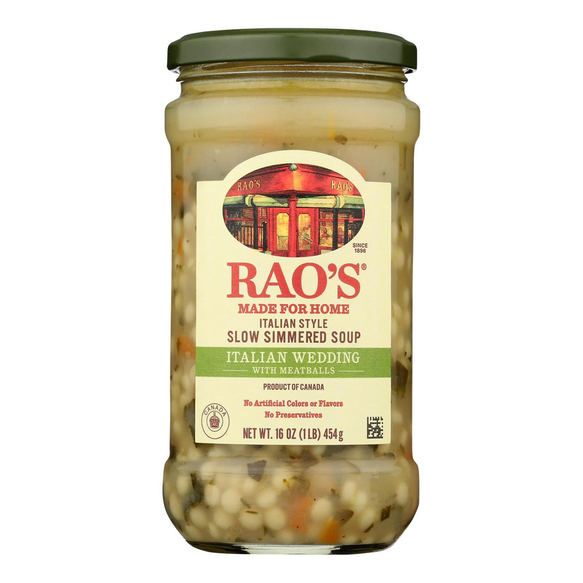 Rao's Homemade Italian Wedding Soup, 16 oz (Case of 6)