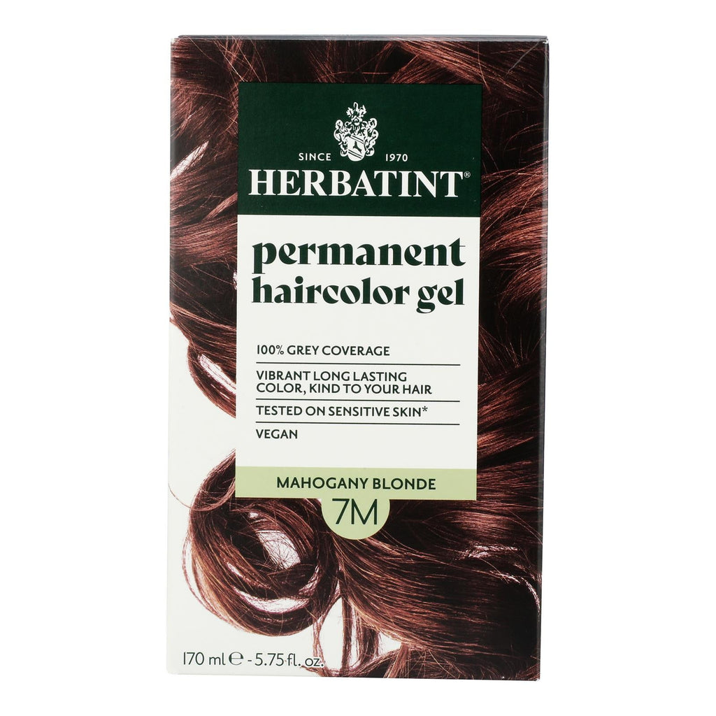 Herbatint 7M Mahogany Blonde Hair Color, 5.75 fl oz