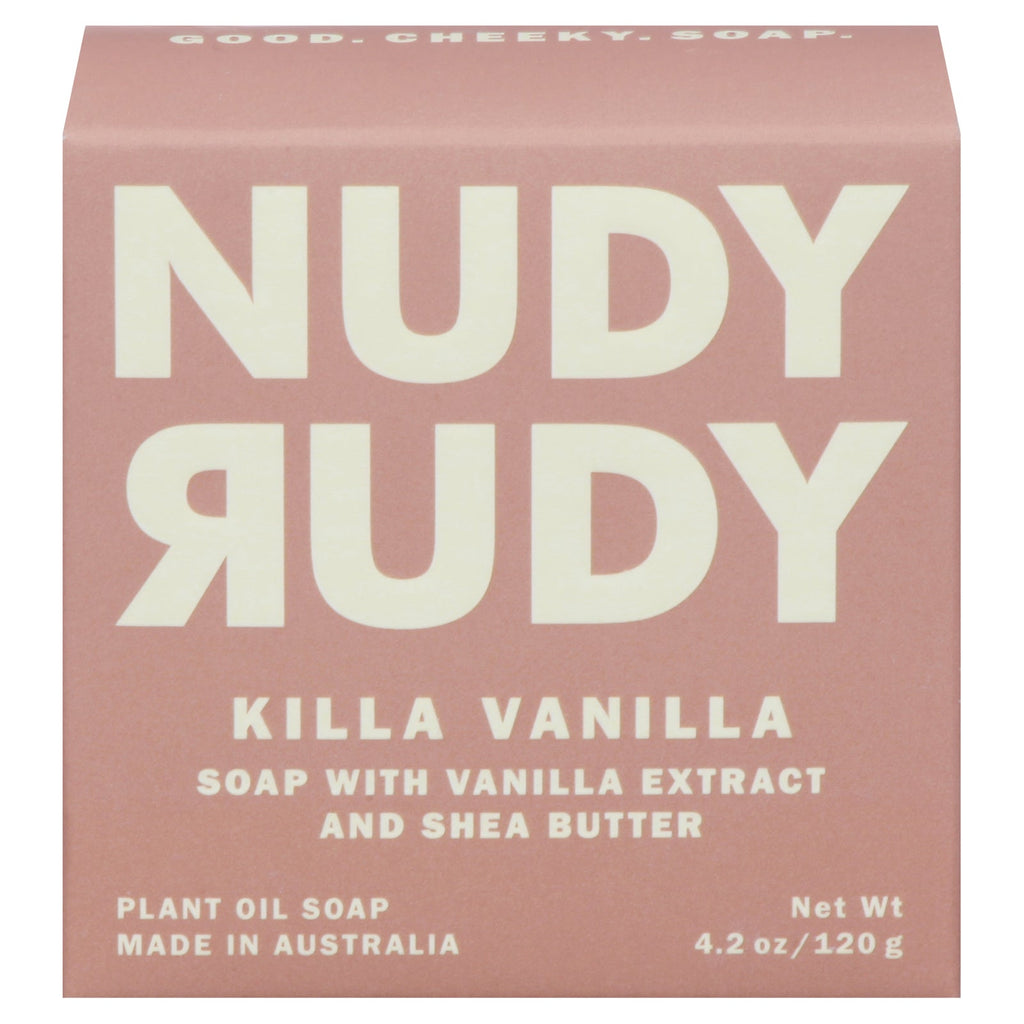 Nudy Rudy Killa Vanilla Soap, 4.2 oz