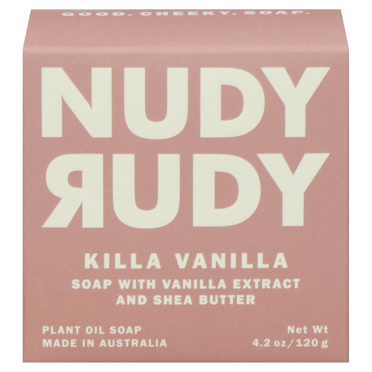 Nudy Rudy Killa Vanilla Soap, 4.2 oz