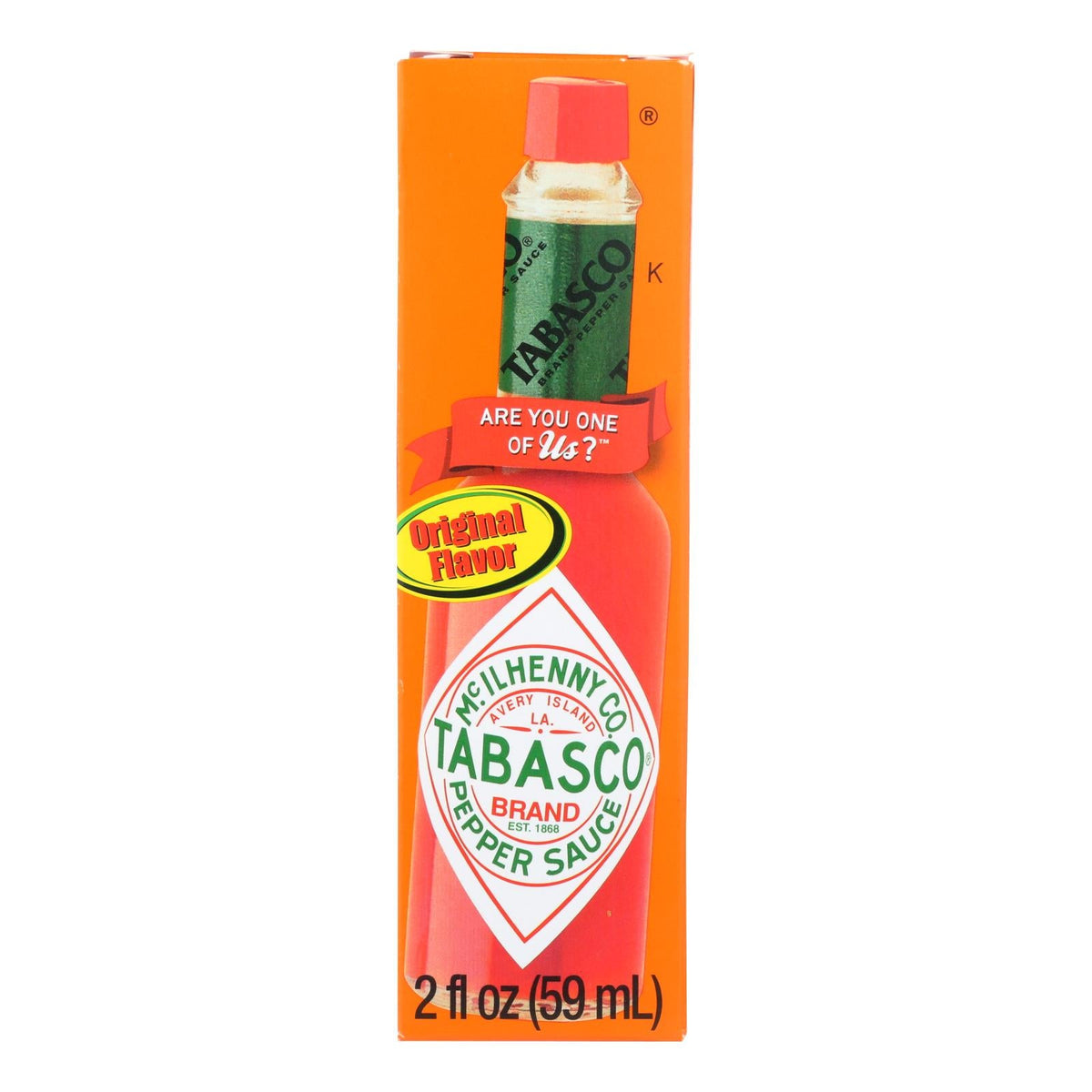 Tabasco Original Red Pepper Sauce, 2 oz (Case of 24)
