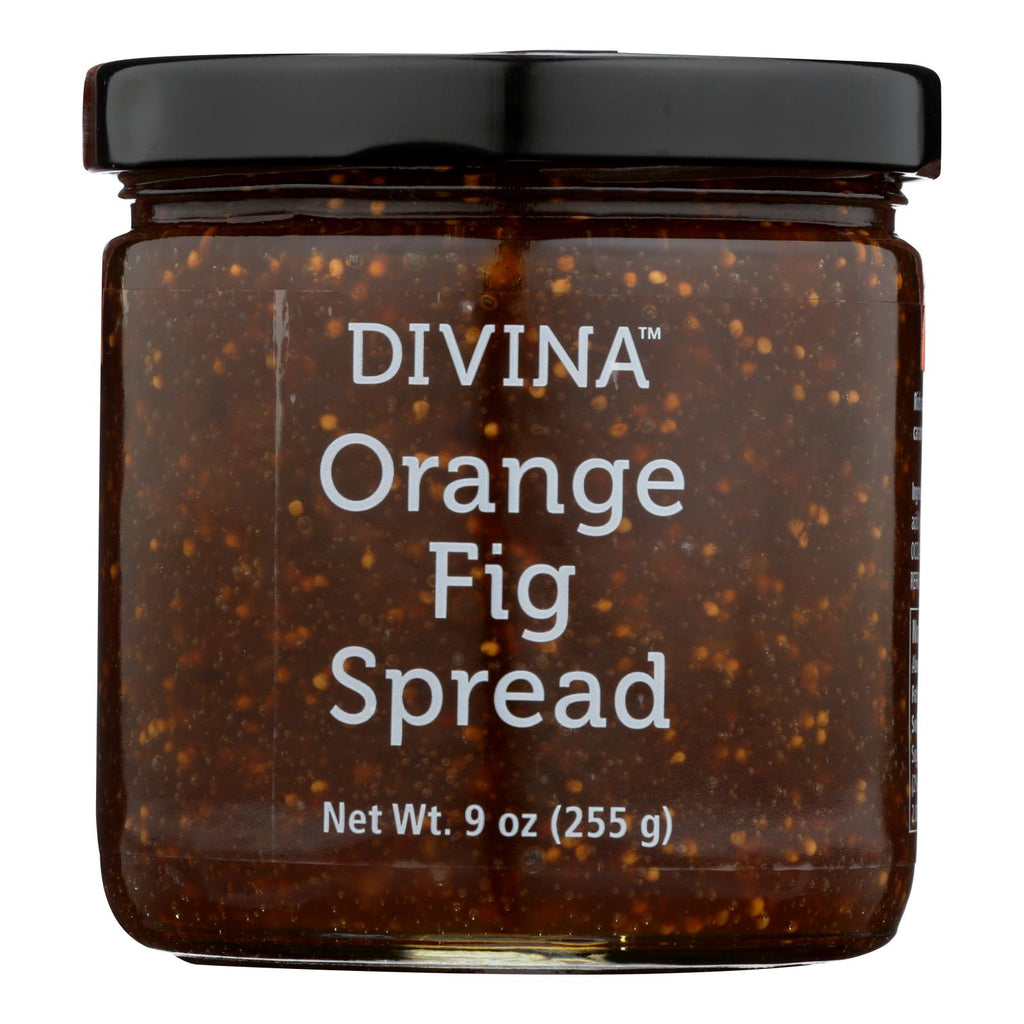 Divina Orange Fig Spread, 9 oz (Case of 12)