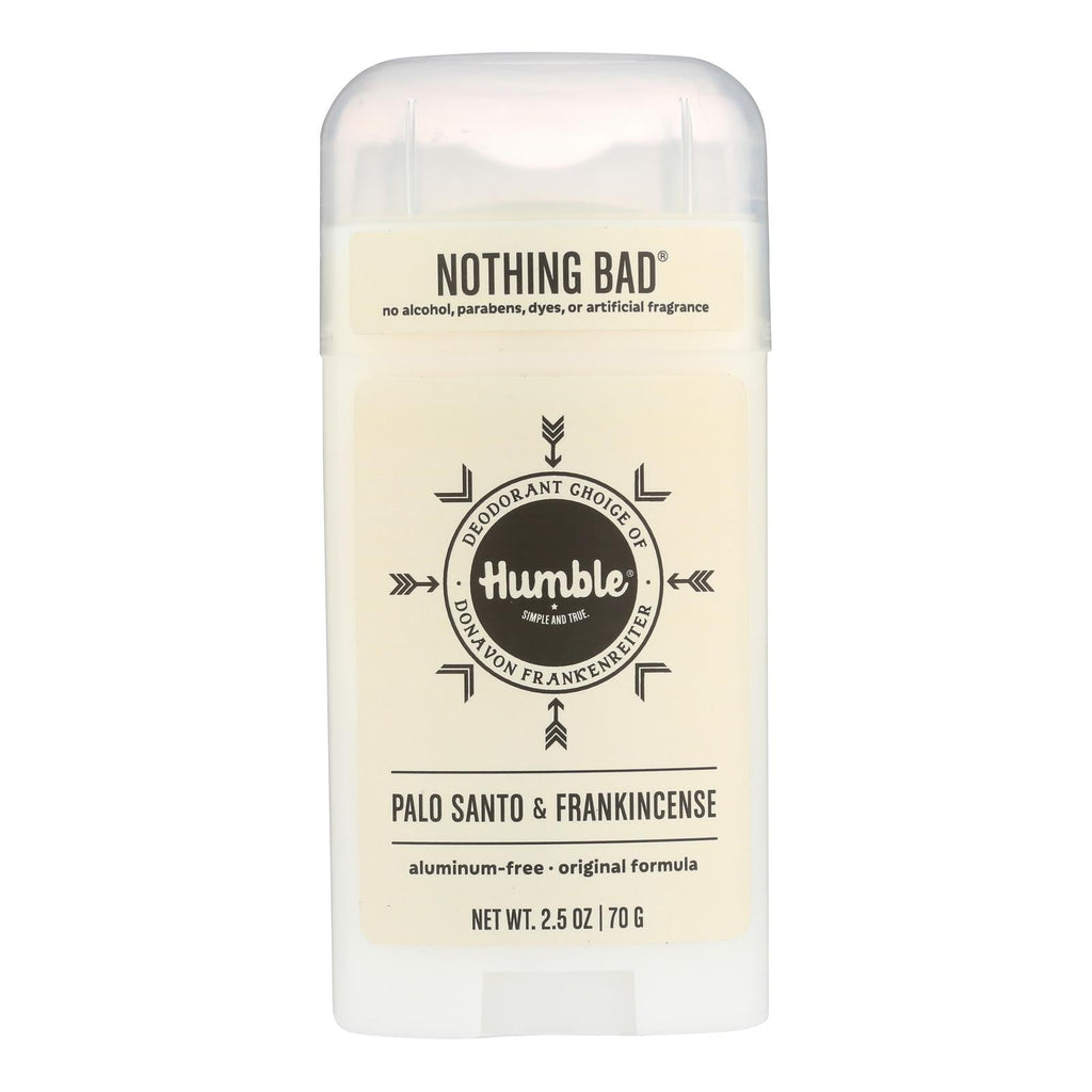 Humble Brands Palo Santo Frankincense Deodorant, 2.5 oz