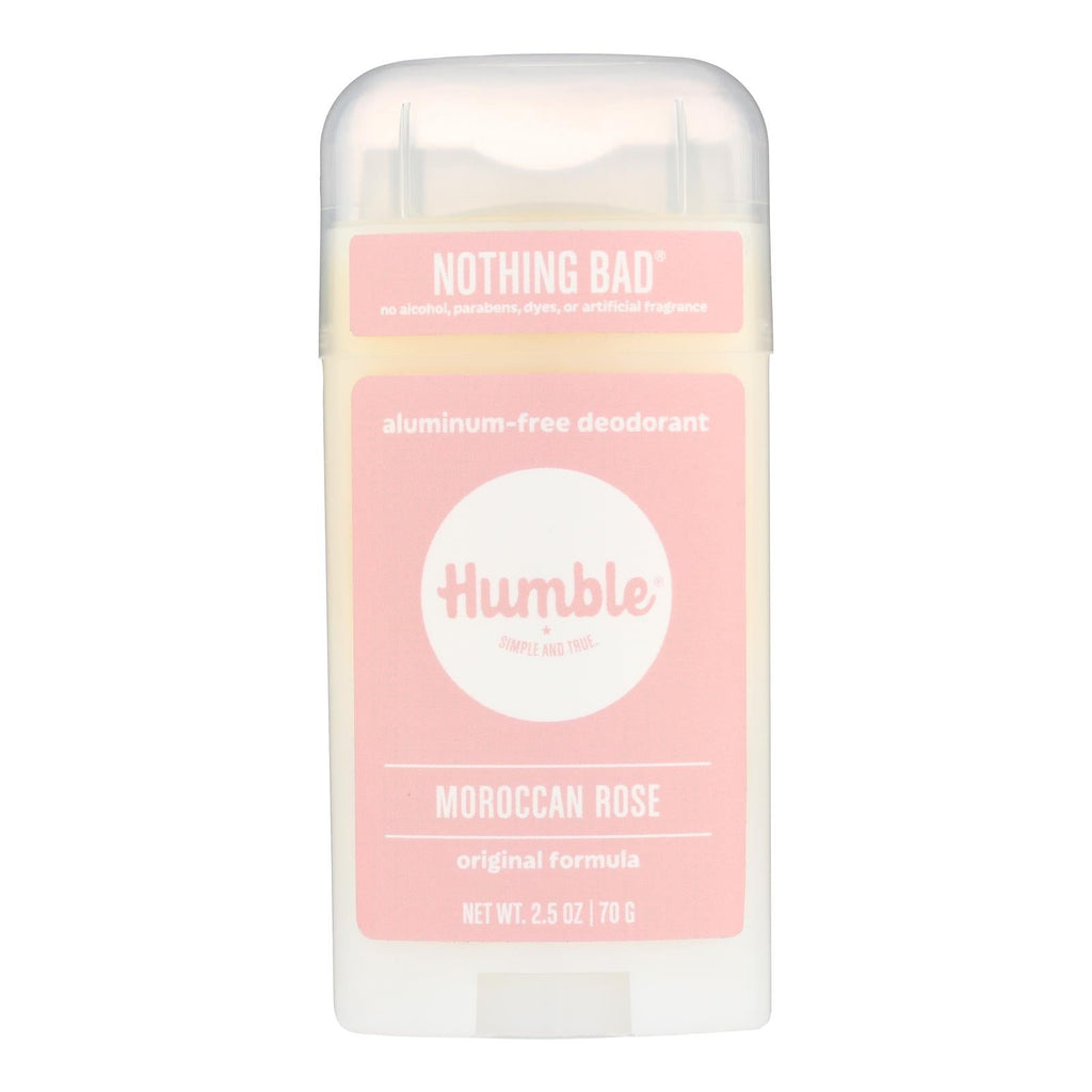 Humble Brands Moroccan Rose Deodorant, 2.5 oz
