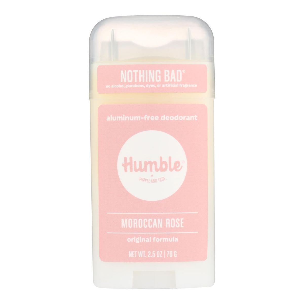 Humble Brands Moroccan Rose Deodorant, 2.5 oz