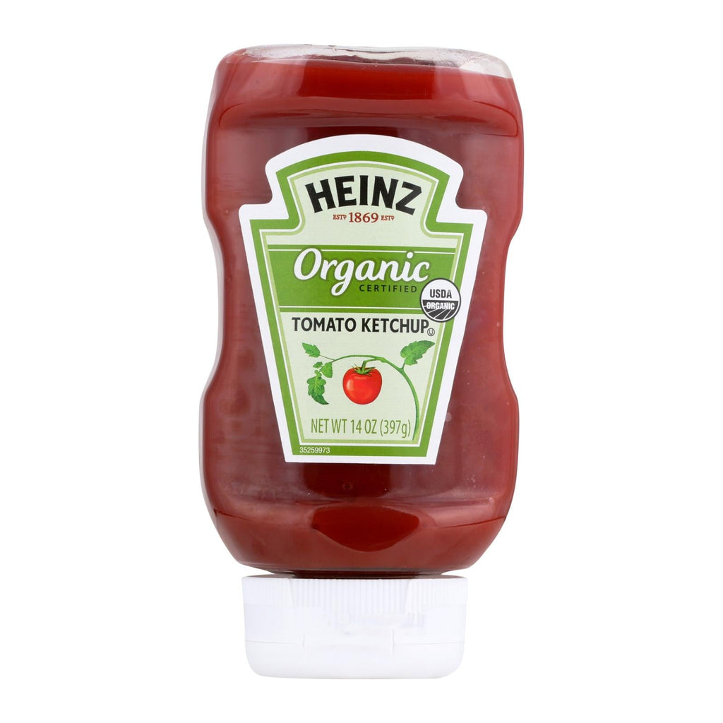 Heinz Organic Tomato Ketchup, 14 oz (Case of 6)