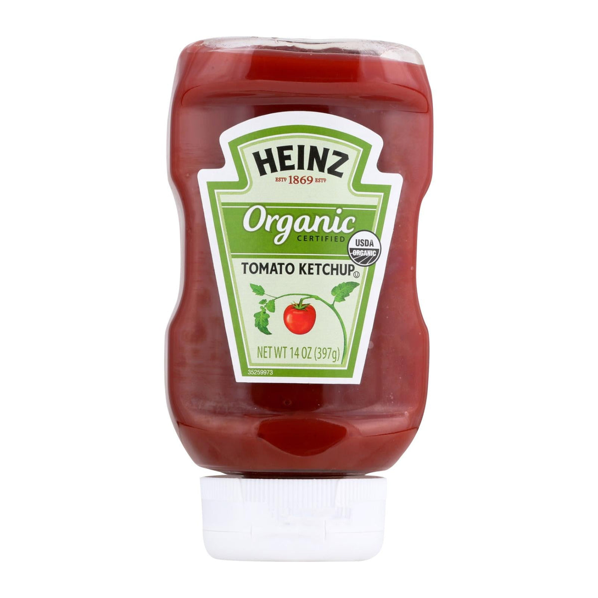 Heinz Organic Tomato Ketchup, 14 oz (Case of 6)