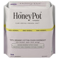 The Honey Pot Non-Herbal Overnight Menstrual Pads, 12 ct