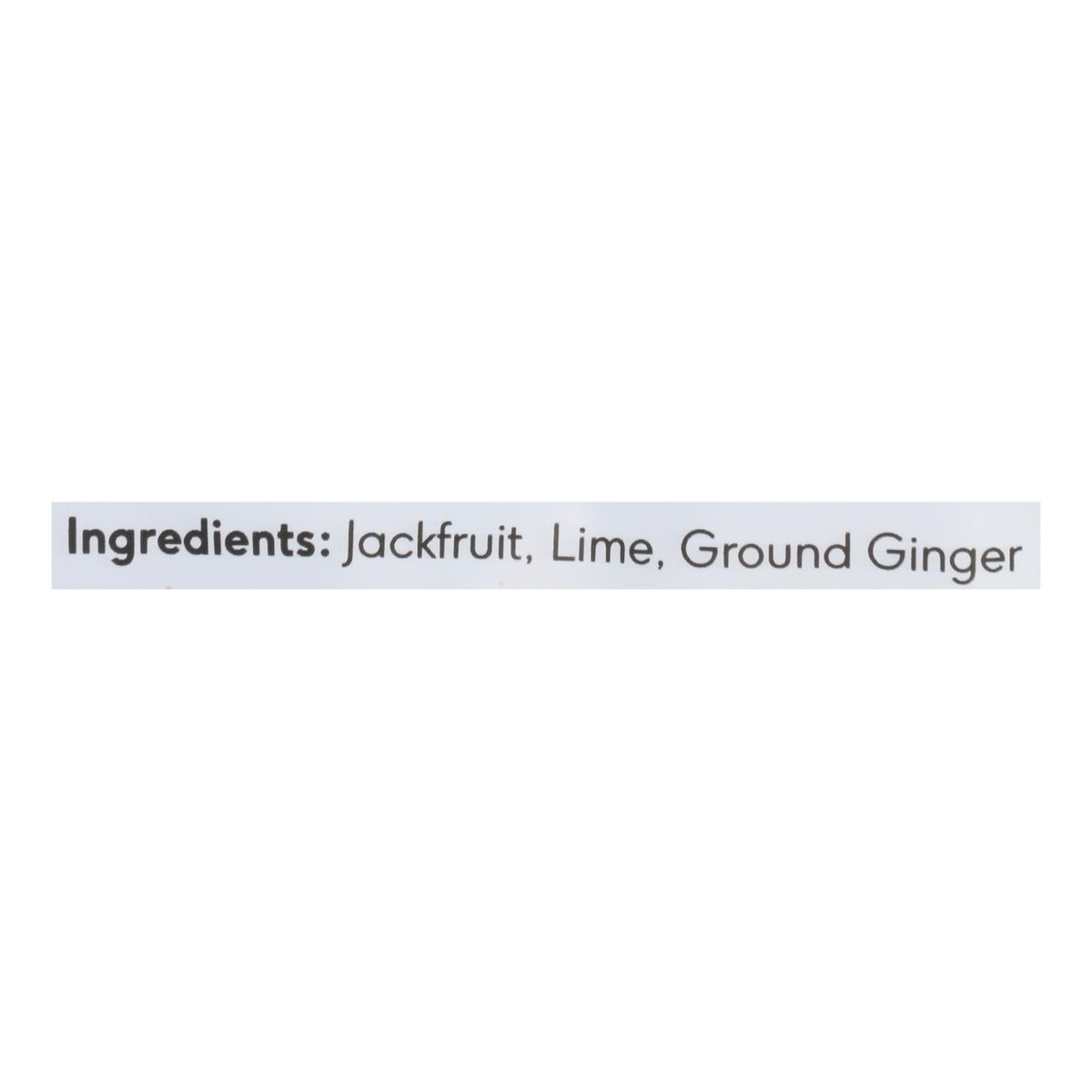 Amazi Foods Jackfruit Chews Ginger Lime - 2.3 Oz, Case of 6