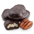 Albanese Dark Chocolate Pecans - 10 lb Case