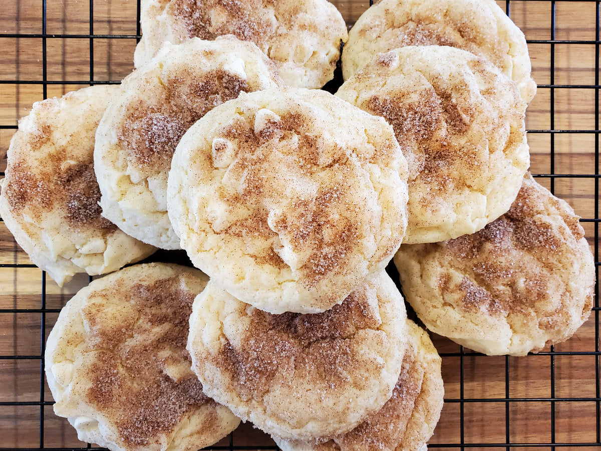 White Chocolate Snickerdoodle Cookie Dozen