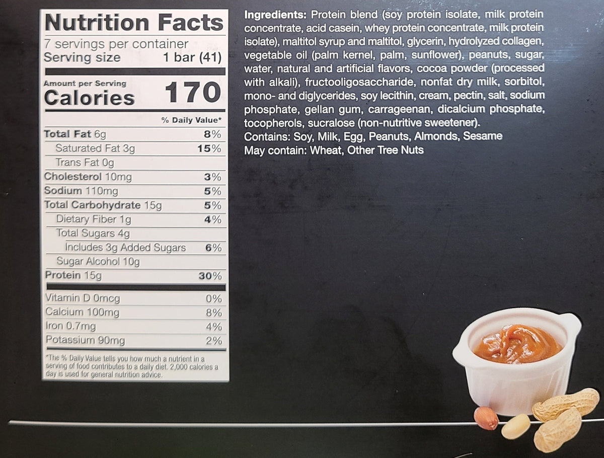 Caramel Nut Protein Bar - Proti-Bar