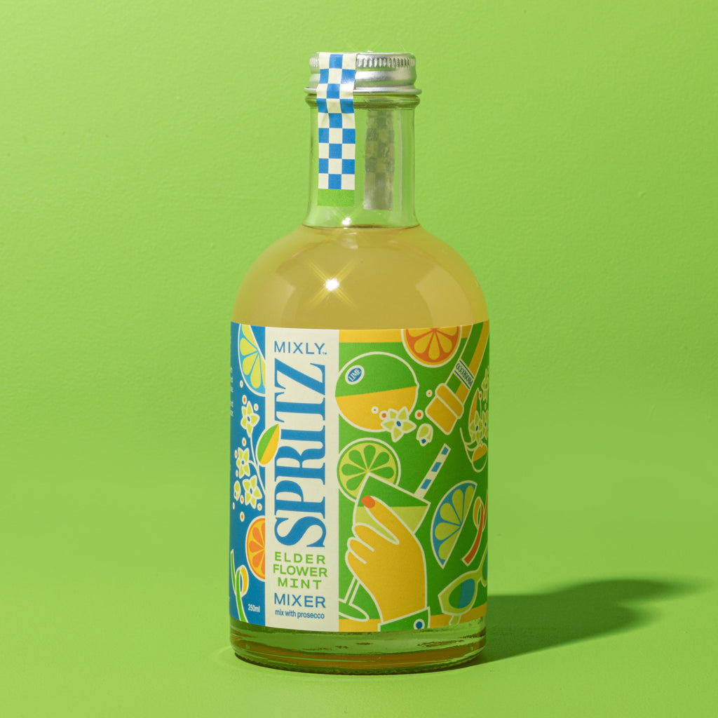 Elderflower Mint Spritz | Non Alcoholic Cocktail & Mocktail Mixer