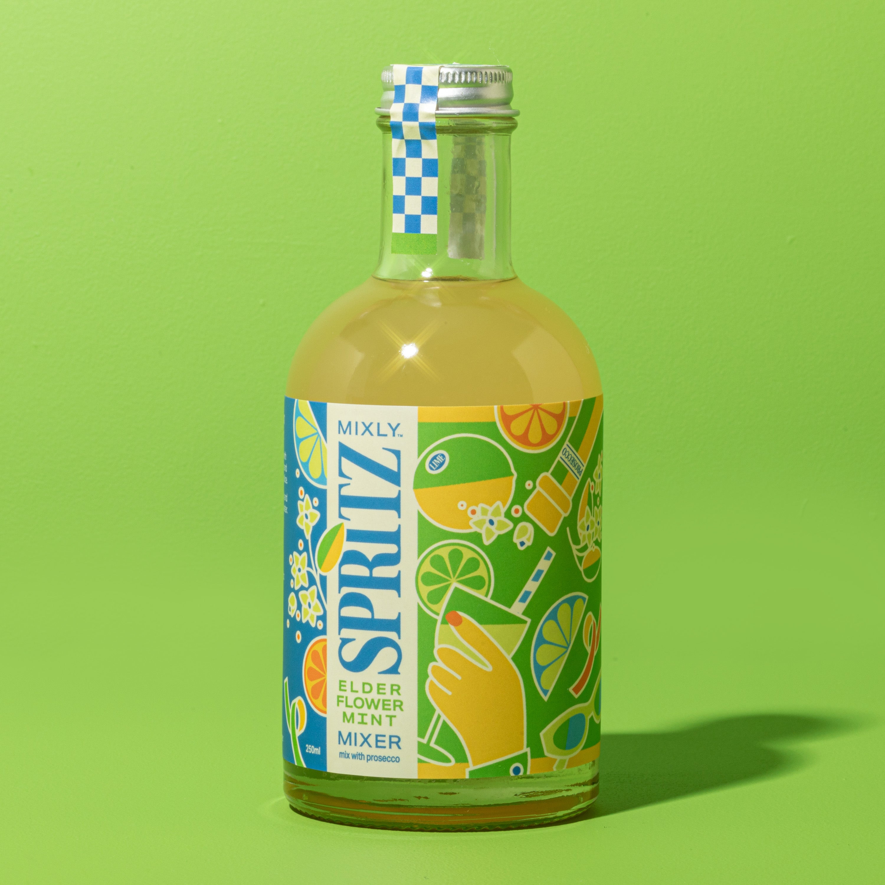 Elderflower Mint Spritz | Non Alcoholic Cocktail & Mocktail Mixer