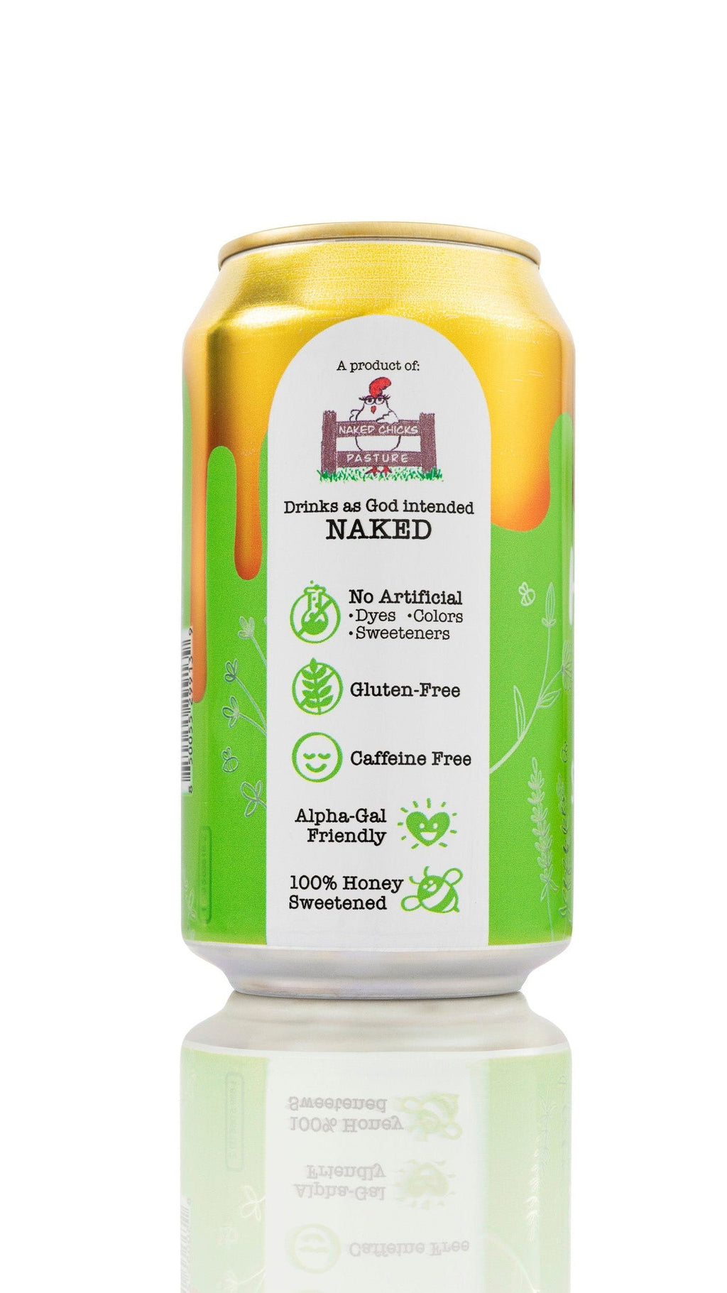 Sparkling Honey Sweetened Apple Soda Case