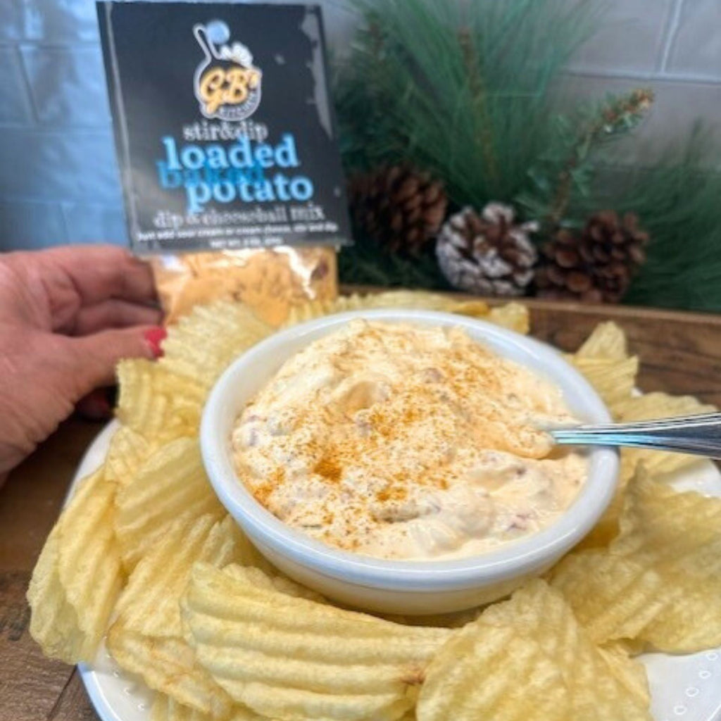 Loaded Baked Potato Dip & Cheeseball Mix | 2 oz | GB's Kitchen