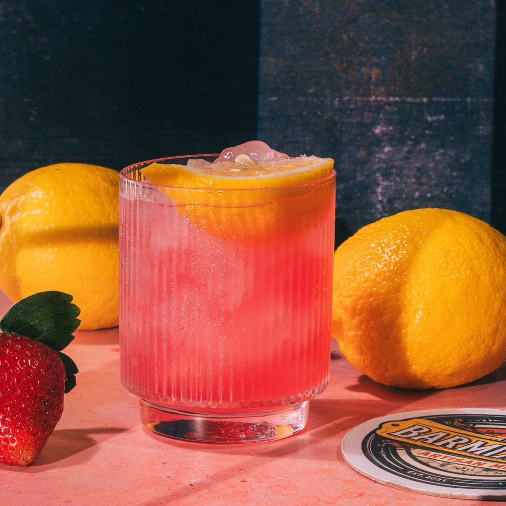 BarMixxers Premium Strawberry Lemon Drop Elixir | Zero-Proof Botanical Mixer | 750ml