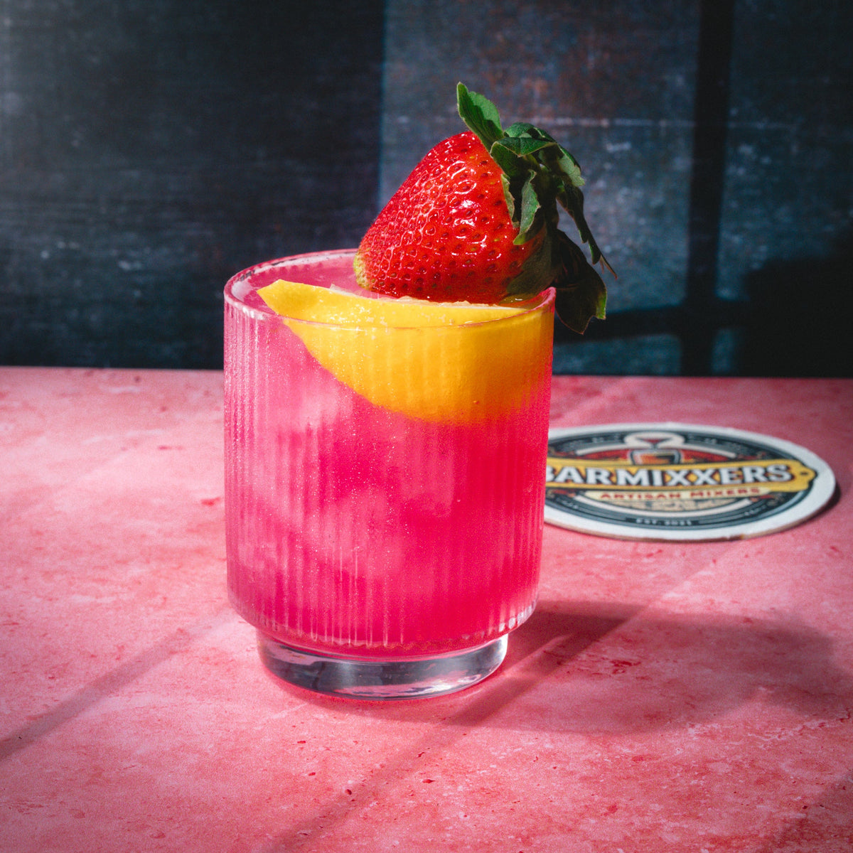 BarMixxers Premium Strawberry Lemon Drop Elixir | Zero-Proof Botanical Mixer | 750ml